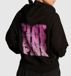 Victoria Secret Pink full zip sweater