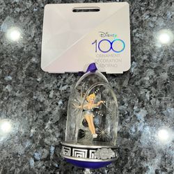 Disney Sketchbook Tinkerbell Disney 100 Collection Glass Dome Ornament.  Brand new with tags.  Smoke free home 