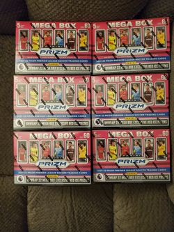Prizm Premier League Soccer Mega Box