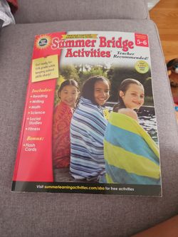 Book- Summer Bridge Activities 5-6th grade
