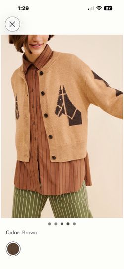 Anthologies Rails Marino Wool  Blend Mavie Cardigan