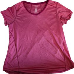 Women's st Johns Bay Active Pink shirt, sz XL