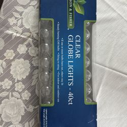 String Of Lights - 40 Lights Indoor Outdoor Use