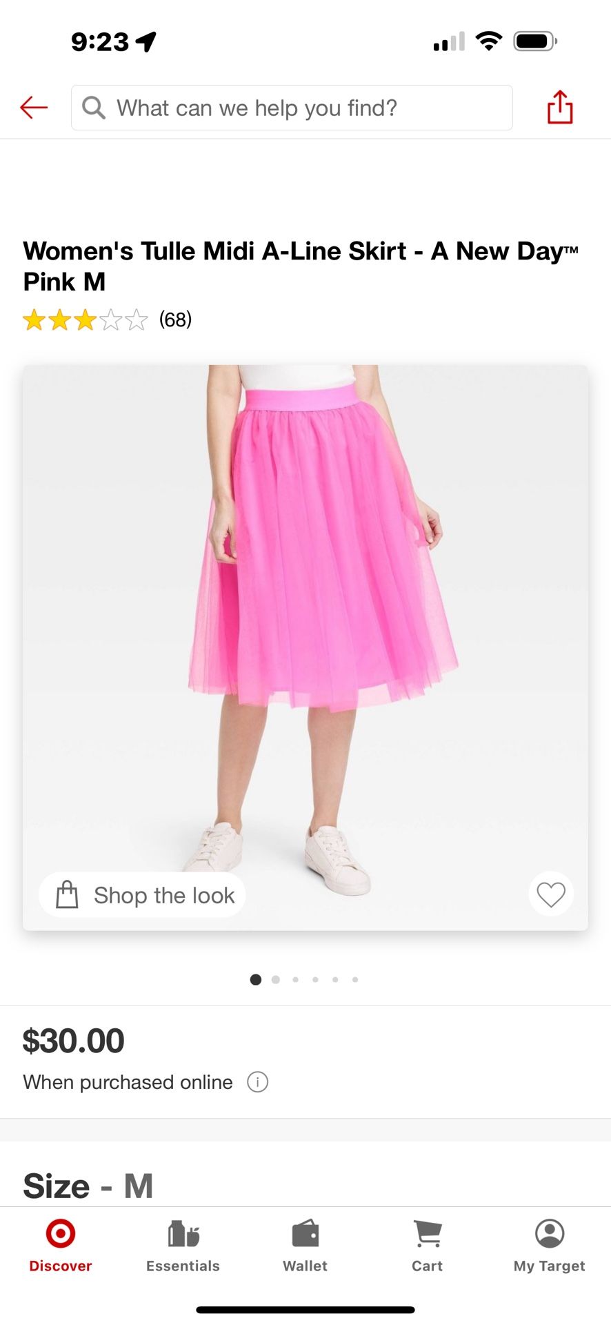 Tulle Mid Line skirt 