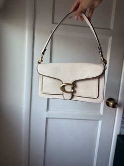 Coach Tabby Shoulder Bag in Chalk