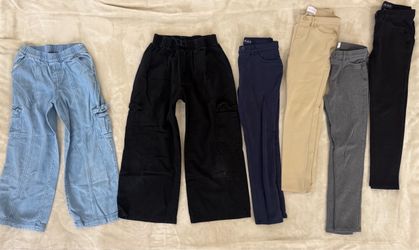 Girls' Cat & Jack - Size 8 & The Children's Place - Size 10 Pants Bundle