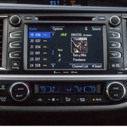 2017 - 2019 toyota highlander radio