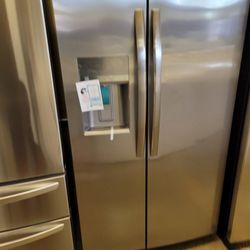 Frigidaire Gallery Stainless Side By Side Refrigerator-3326