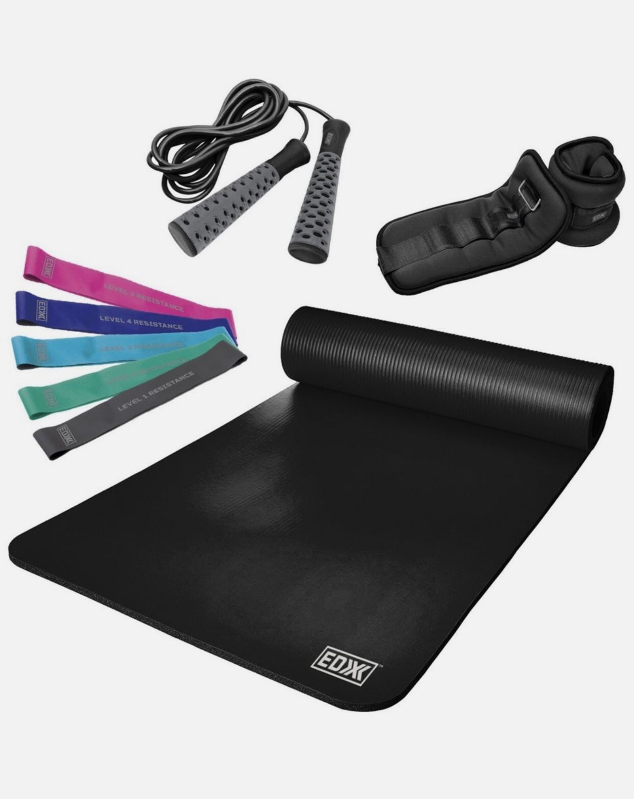 Edx 9 piece full body work out kit