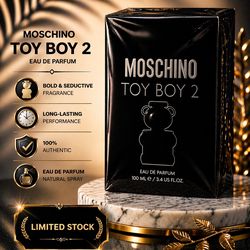 Moschino Toy Boy 2 100ml Men Cologne Eau De Parfum New Authentic