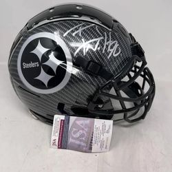 TJ Watt Steelers Full Size Helmet