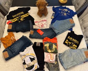 Kids boys 4,5,6,7 True Religion outfit sets