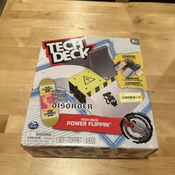 Tech Deck X Connect Park Power Flippin Customizable Skateboard Disorder Set