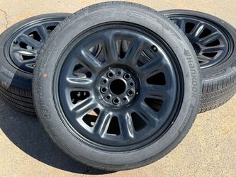 FREE DELIVERY (1) ONE TIRE OEM 2026 tesla model 3 steel rim tire 18" Hankook 235/45/18 99%