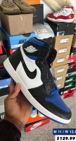 Nike Air Jordan 1 Retro High OG Royal Toe - Men’s 11 / Women’s 12.5