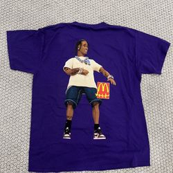 Travis Scott x McDonald’s Action Figure Shirt