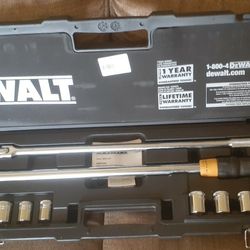 Dewalt torque Wrench and New Kobalt axe 