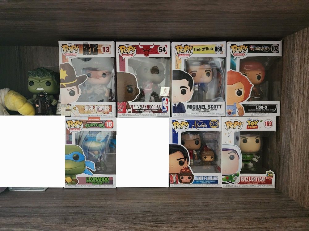 Varous Vaulted Funko Pops Collection