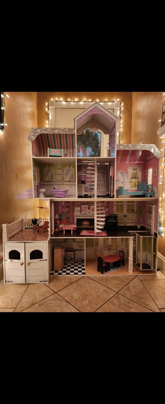 KidKraft Grand Estate Dollhouse! + Furniture