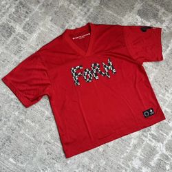 BRAND NEW CHROME HEARTS MATTY BOY TEAM 99 RED MESH JERSEY 