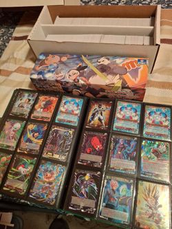 Dragon Ball Super TCG Card Collection Binder Lot