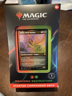 MTG Commander Deck Draconic Destruction for Sale in Irvine, CA - OfferUp