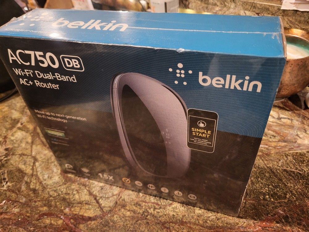 Belkin WiFi Dual Band Router Wireless Access Point NEW SEALED UNOPENED