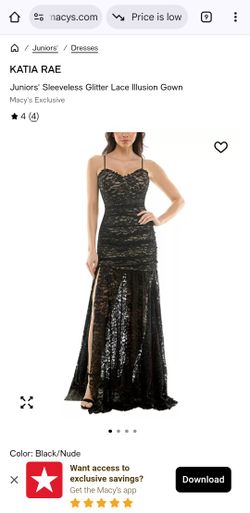Black Formal / Prom / Hoco Dress