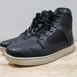 HARLEY-DAVIDSON Men's Dixson 4.5" Motorcycle Riding Sneakers (11M) Black D93417