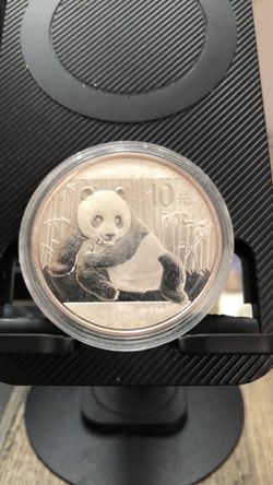 Chinese Silver Panda 10 Yuan Coin