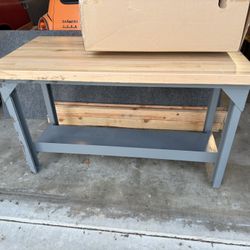 Small Wood Top Workbench