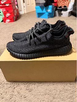 Yeezy boost 350 v1 “Pirate Black” size 9.5 men