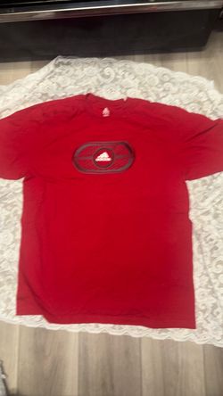 Adidas Red Graphic T-Shirt