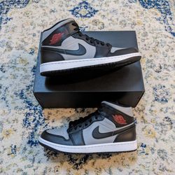 Air Jordan 1 Mid Shadow Size 8m And 9m