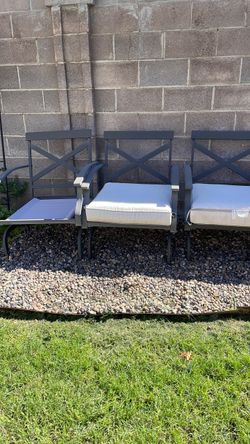 Patio chairs