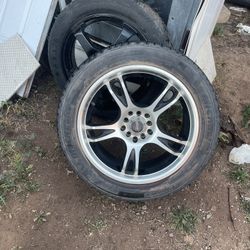 Rim And Tire R17