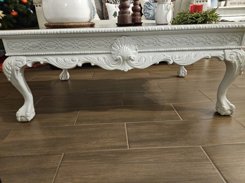 Elegant 1 Coffee Table + 2 Matching Side Tables ✨