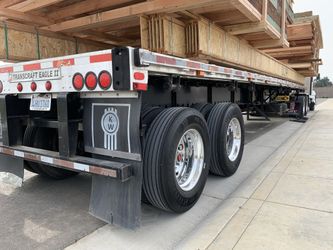 2008 TRANSCRAFT FLATBED TRAILER