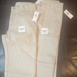 2 Pair New Old navy Uniform Pants 