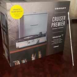 Portable Turntable With Wireless Play Bluetooth 