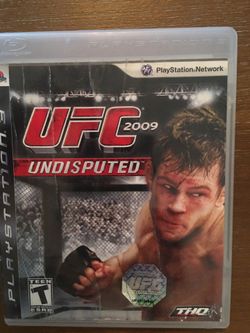 Sony PlayStation ps3 ufc 2009