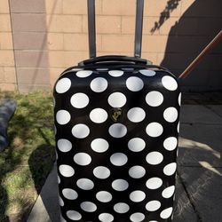 Polka Dot Carry On Suitcase