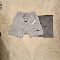 Essential Oatmeal Shorts, Medium