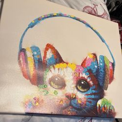Cat painting