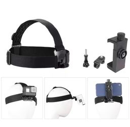 5 PC Head Smartphone GoPro Mount NEW