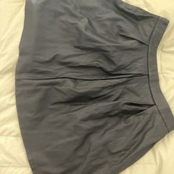 womens XS leather skirt