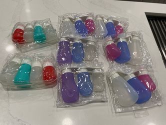 Travel water bottles and containers
