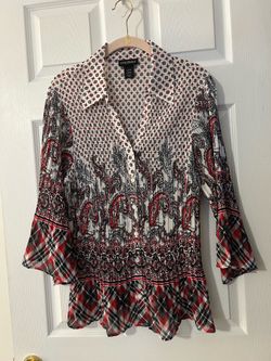 Paisley Georgette Blouse