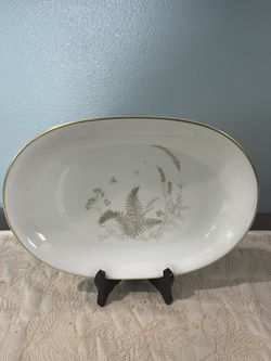vintage Heinrich 5inch serving platter bavarian china Modern Farmhouse