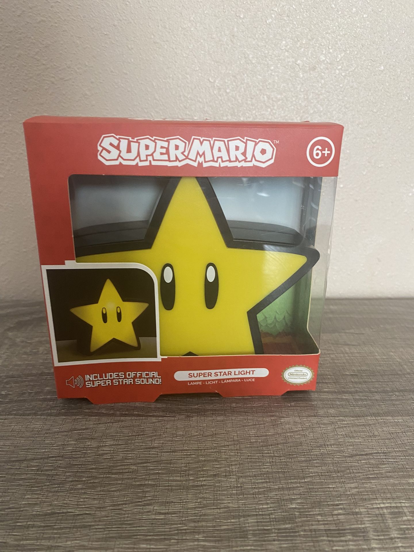 Super Mario Super Star Light Up